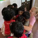 Imke in het mooie Sri Lanka mooie foto