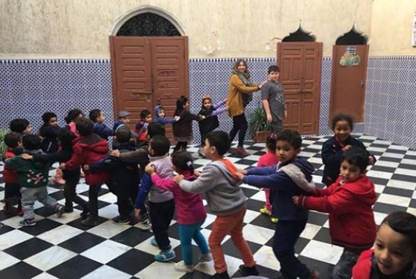 Project levensvaardigheden Marokko dansen